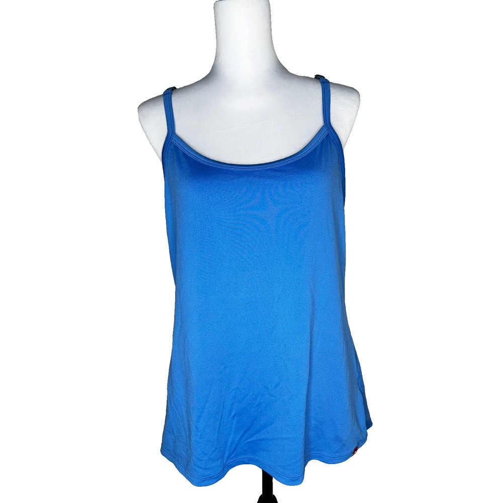 The North Face Womens X-Large Adjustable Tank Top VaporWick Athletic Blue